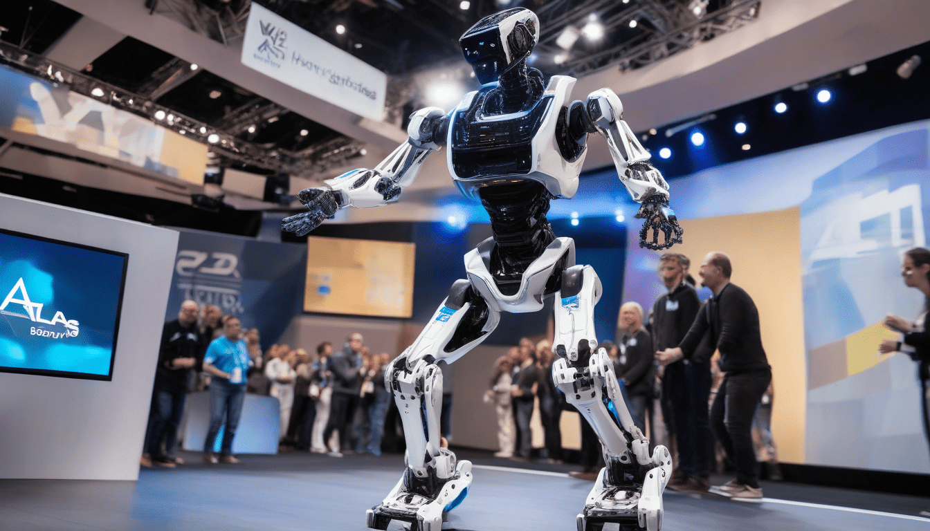 Boston Dynamics Introduces Humanoid Robot Atlas at CES