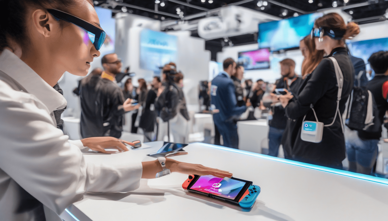 XREAL AR Glasses Work with Nintendo Switch 2 | CES 2026