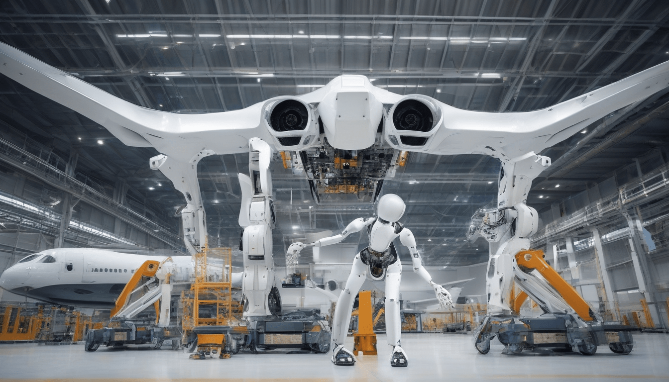 Airbus Tests Humanoid Robots for Aircraft Assembly