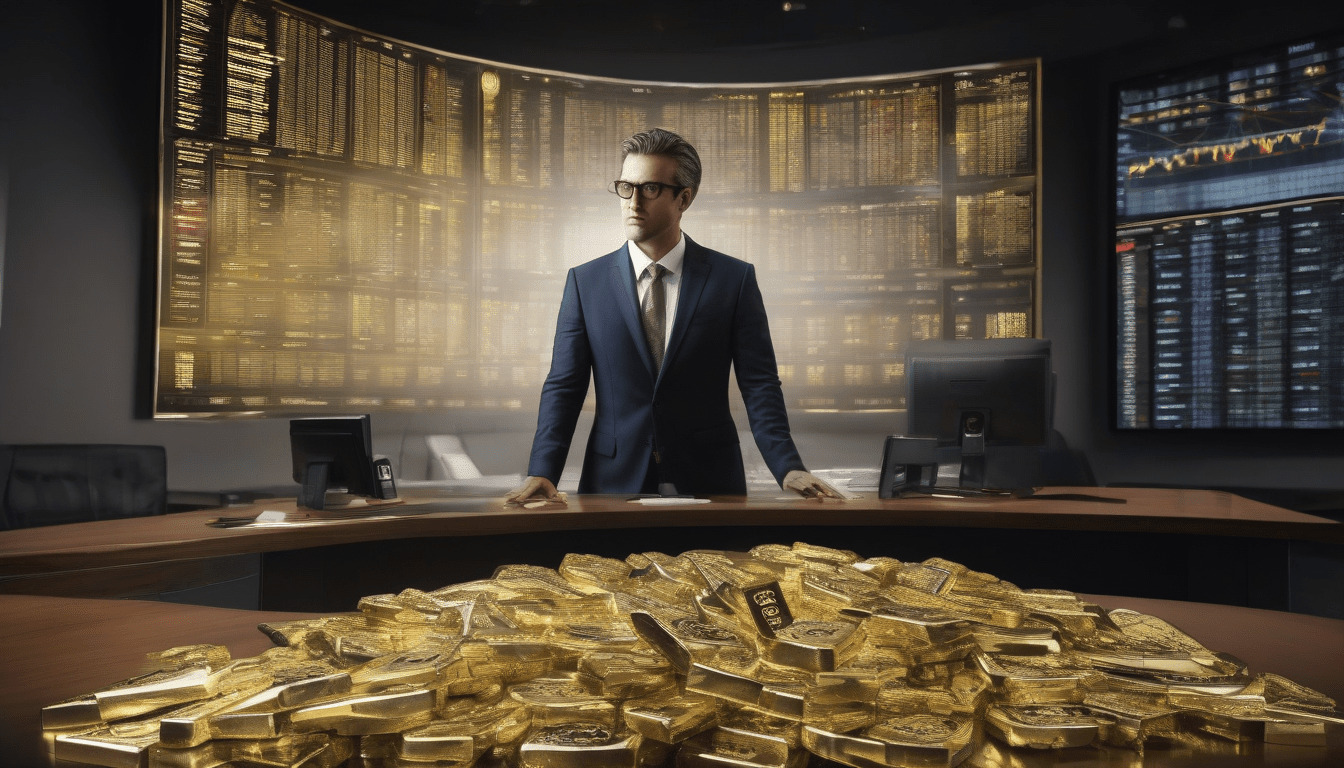 Gold Surges as Bitcoin Stumbles Amid Fed Uncertainty