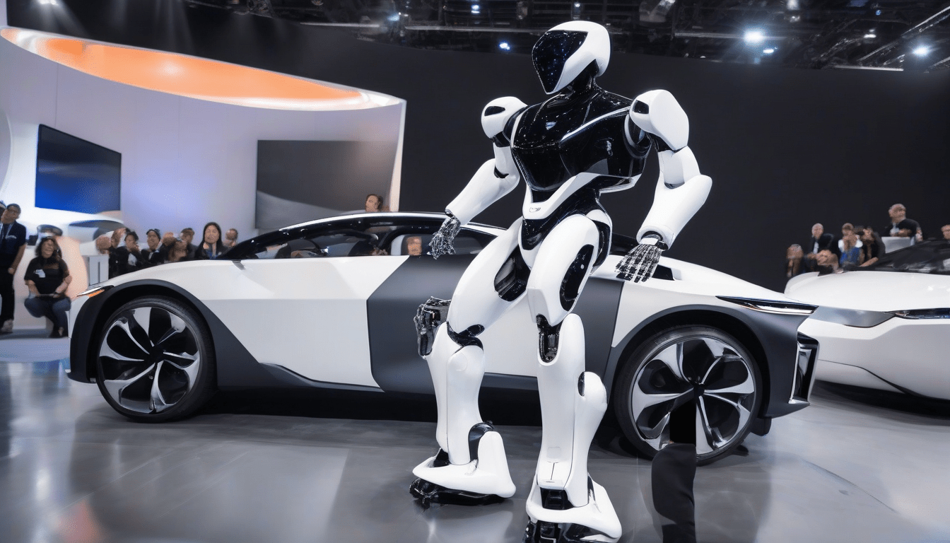 Faraday Future Unveils Humanoid Robots for Commercial Use