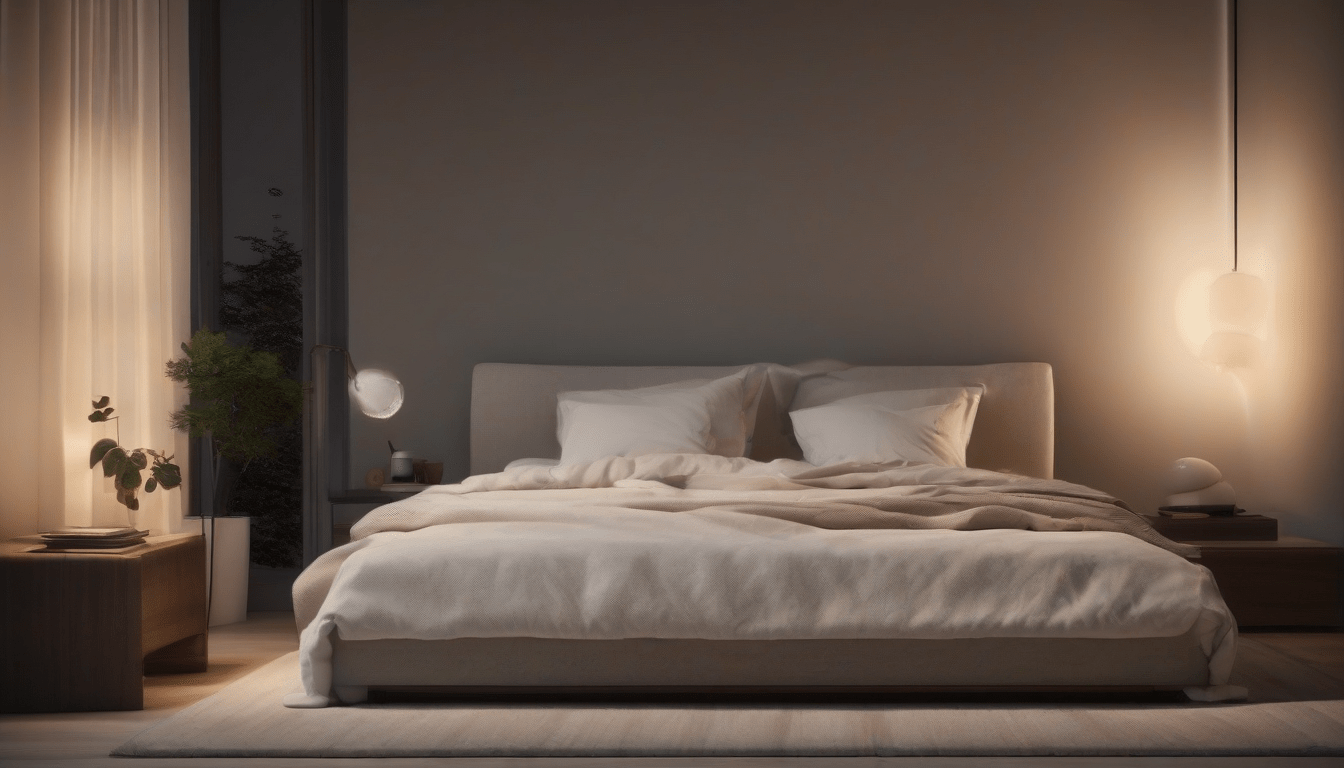 Smart Lamp Tracks Sleep Without Wearables | Sleepal AI