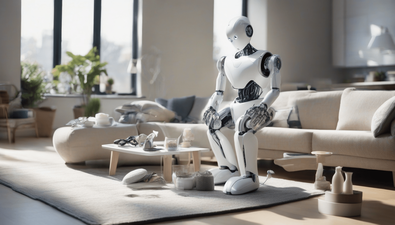 Humanoid Robot Tidies Living Room in New Figure Demo