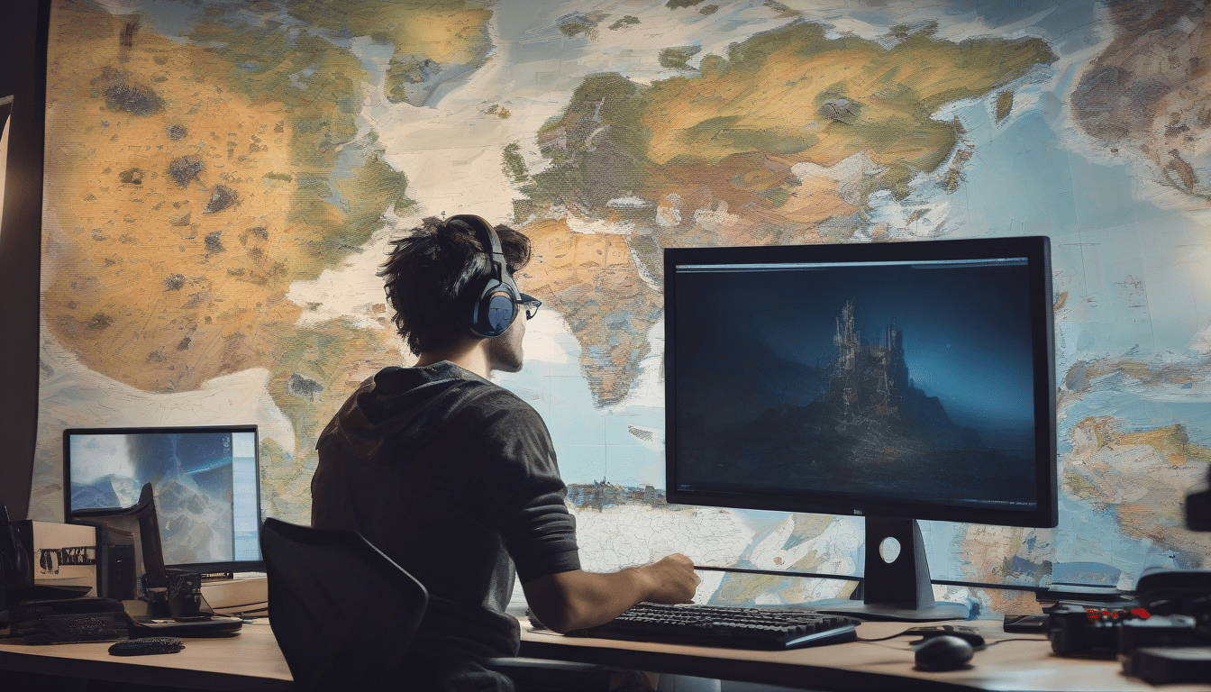 Can You Identify These 20 Video Game World Maps?