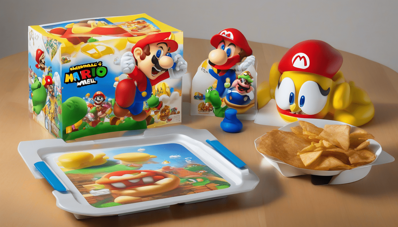 McDonald’s Super Mario Galaxy Toys Revealed