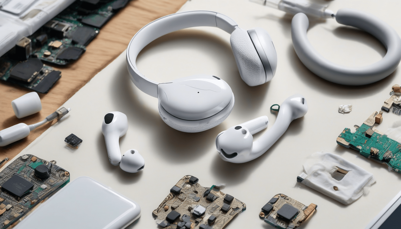 AirPods Max 2 Teardown: Repairability Unchanged